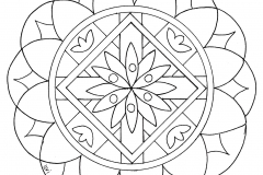 Mandala to color zen relax free 15